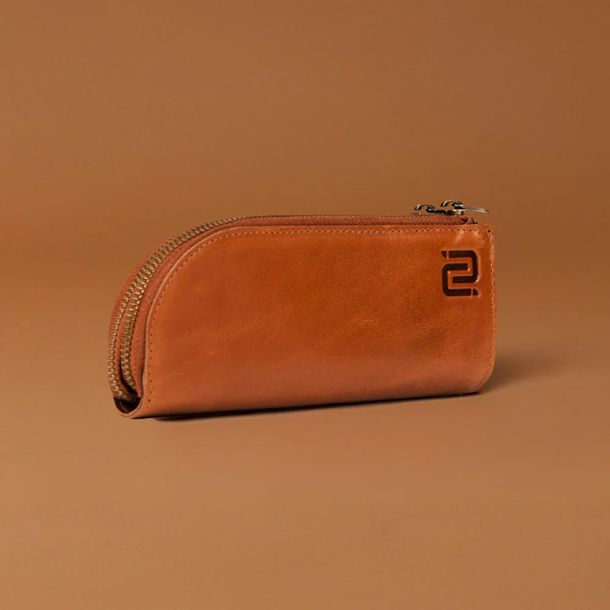 Alpha | Dubbele Brillenhoes Bruin sold by Negotia Leather product image thumbnail 2