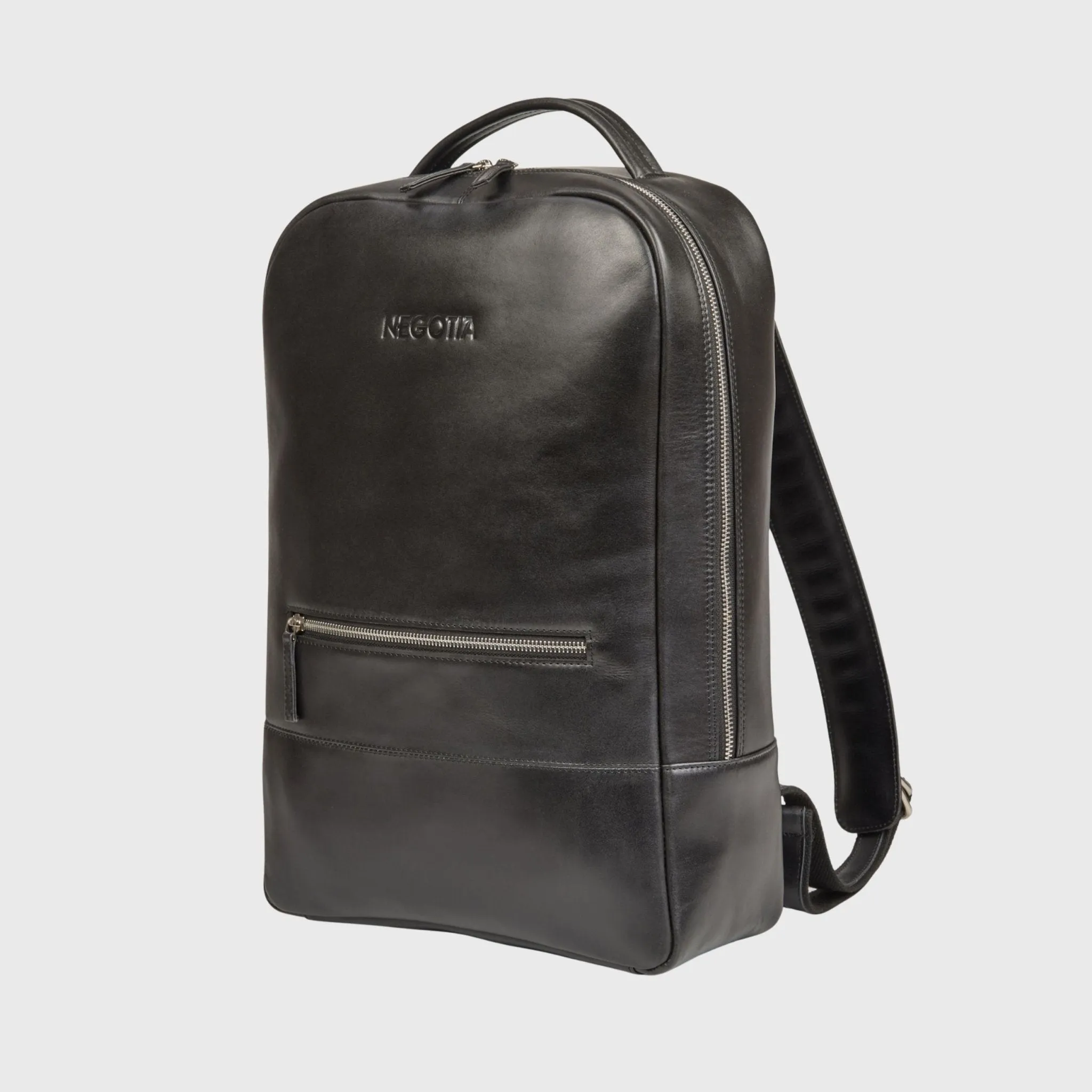 Alpha Rugzak Zwart sold by Negotia Leather product image thumbnail 2