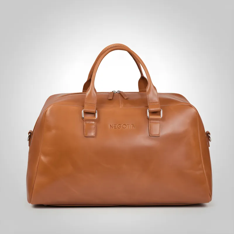 Valen Weekendtas Cognac sold by Negotia Leather