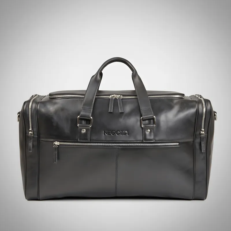 Marent Weekendtas Zwart sold by Negotia Leather