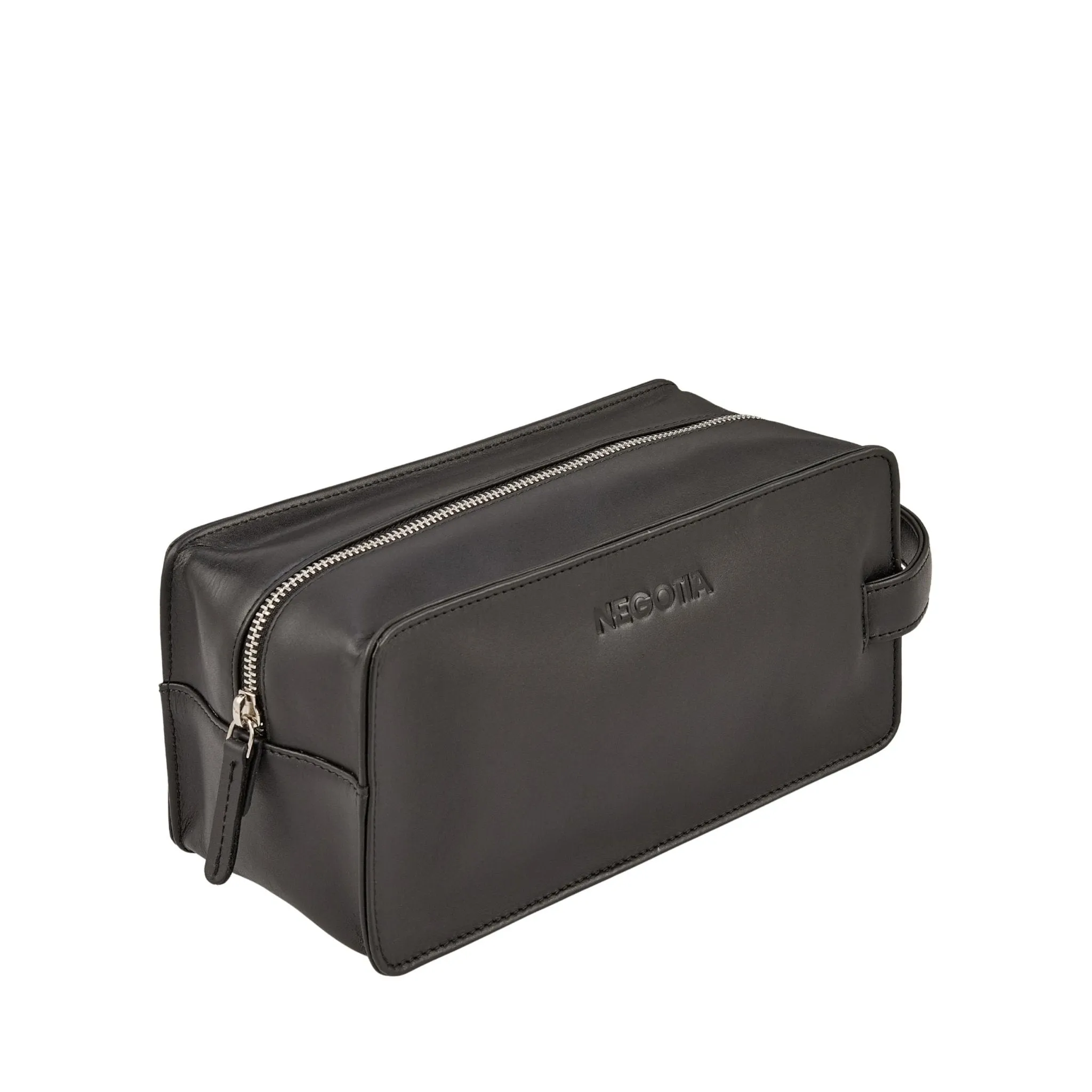 Caldre Toiletry Bag Black sold by Negotia Leather product image thumbnail 3