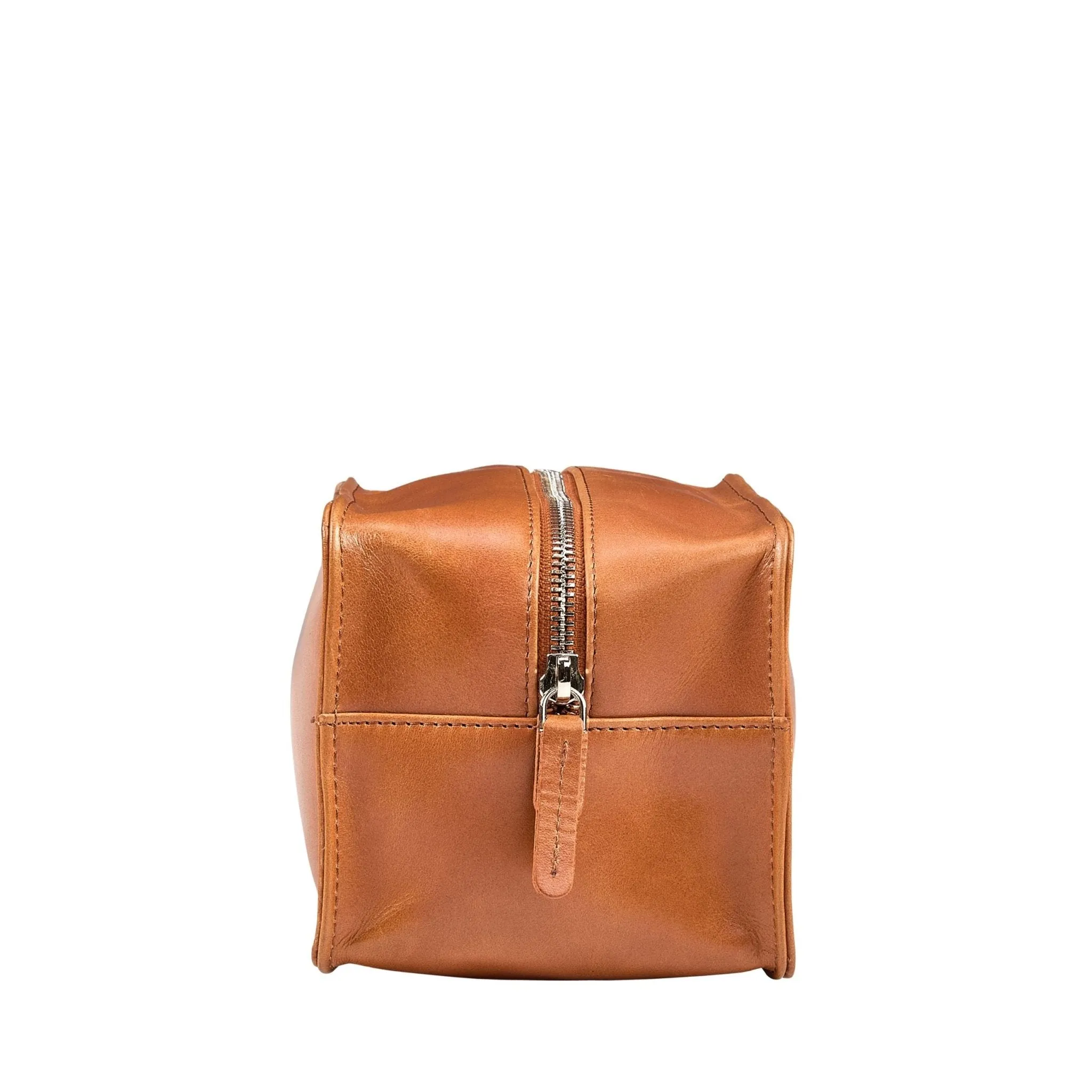 Caldre Toiletry Bag Cognac sold by Negotia Leather product image thumbnail 2