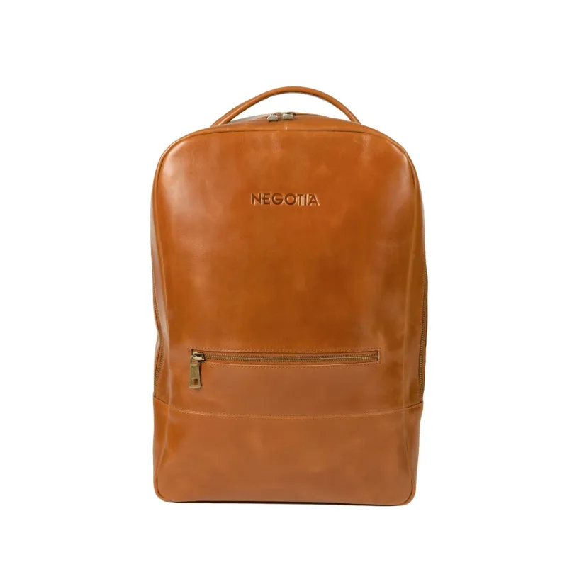Averon Backpack Cognac sold by Negotia Leather
