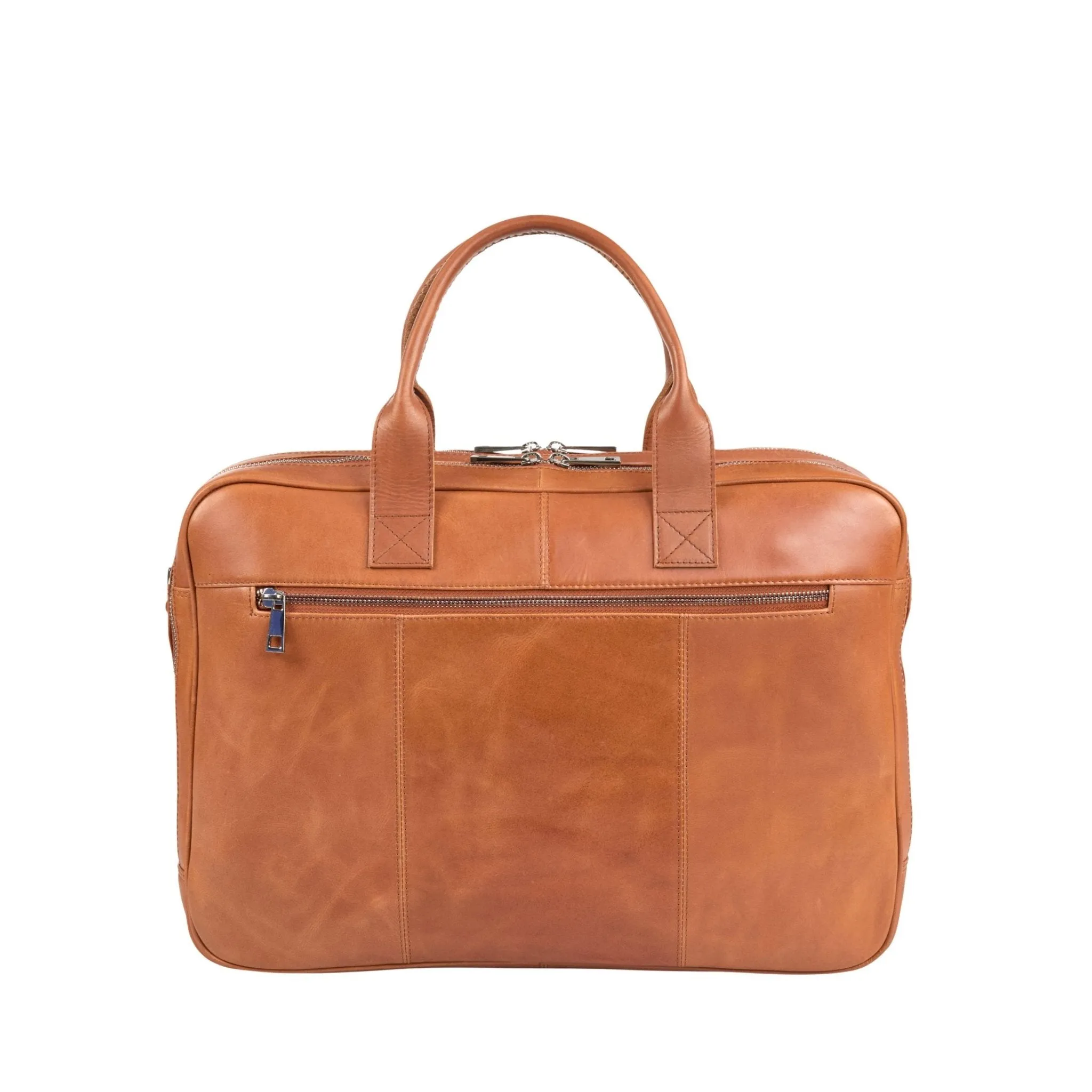 Orden Briefcase Cognac sold by Negotia Leather product image thumbnail 3