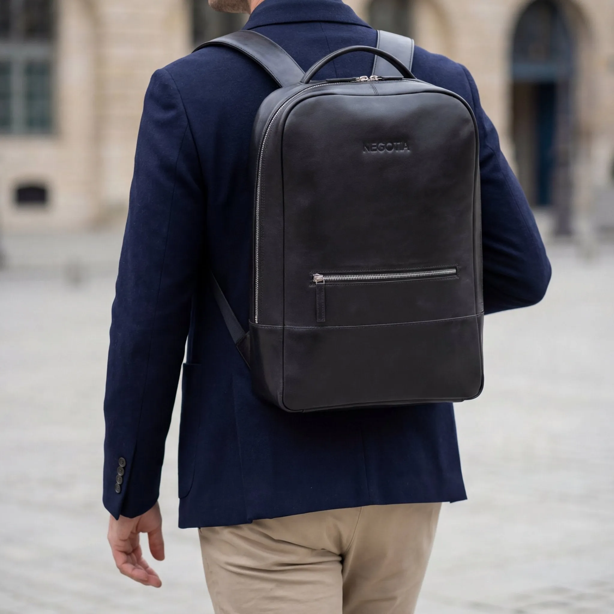Averon Backpack sold by Negotia Leather product image thumbnail 2