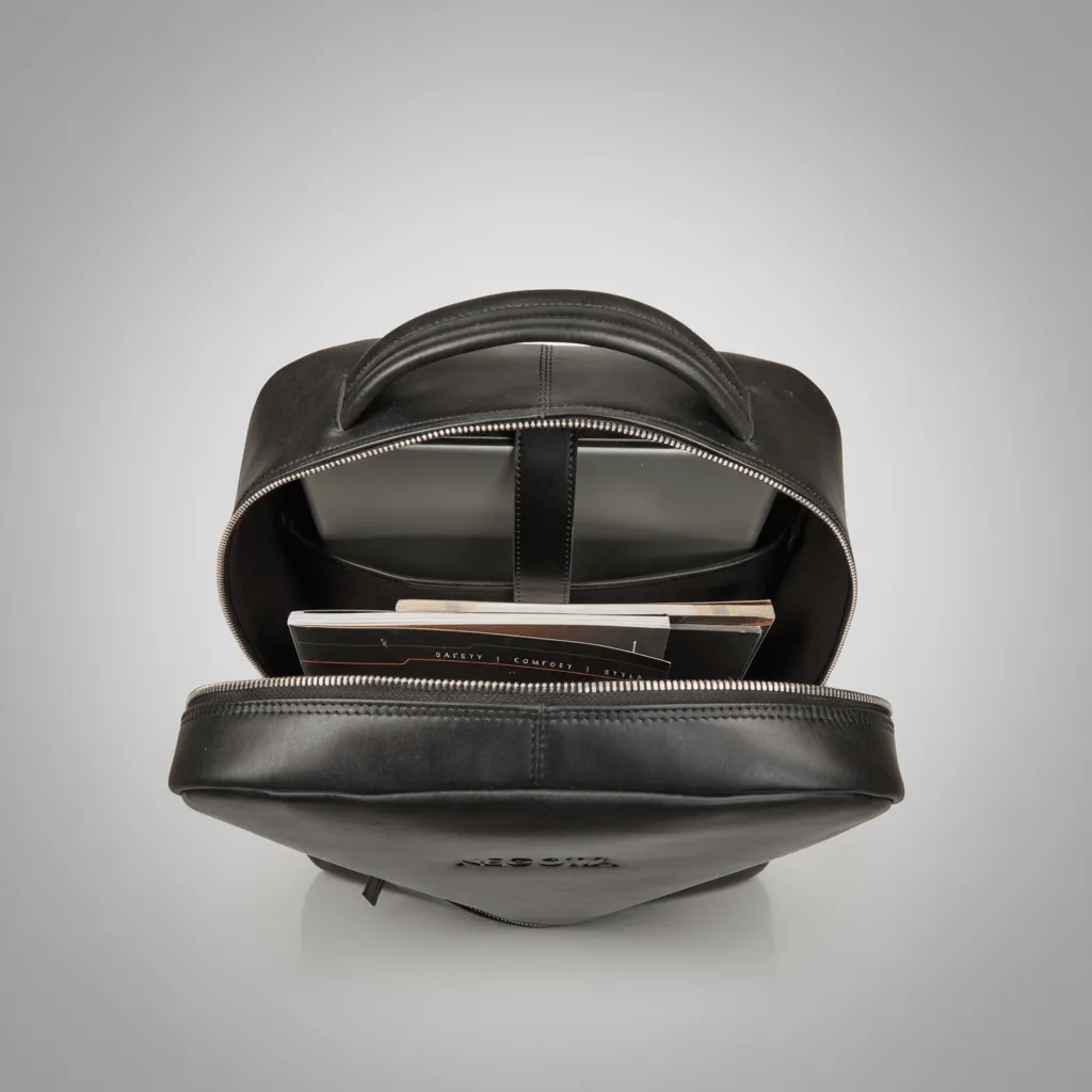 Averon Backpack sold by Negotia Leather product image thumbnail 5