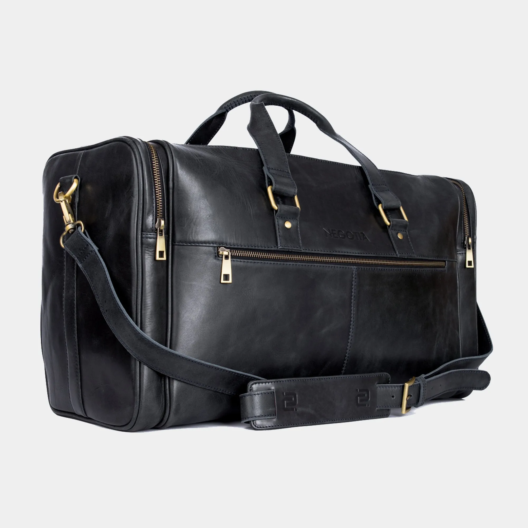 Alpha | Weekendtas Zwart sold by Negotia Leather product image thumbnail 3