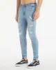 Spartan Denim Jogger Pants Horizon Blue sold by Neverland