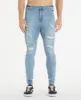 Spartan Denim Jogger Pants Horizon Blue sold by Neverland
