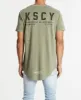 Justice Dual Curved T-Shirt Pigment Khaki sold by Neverland