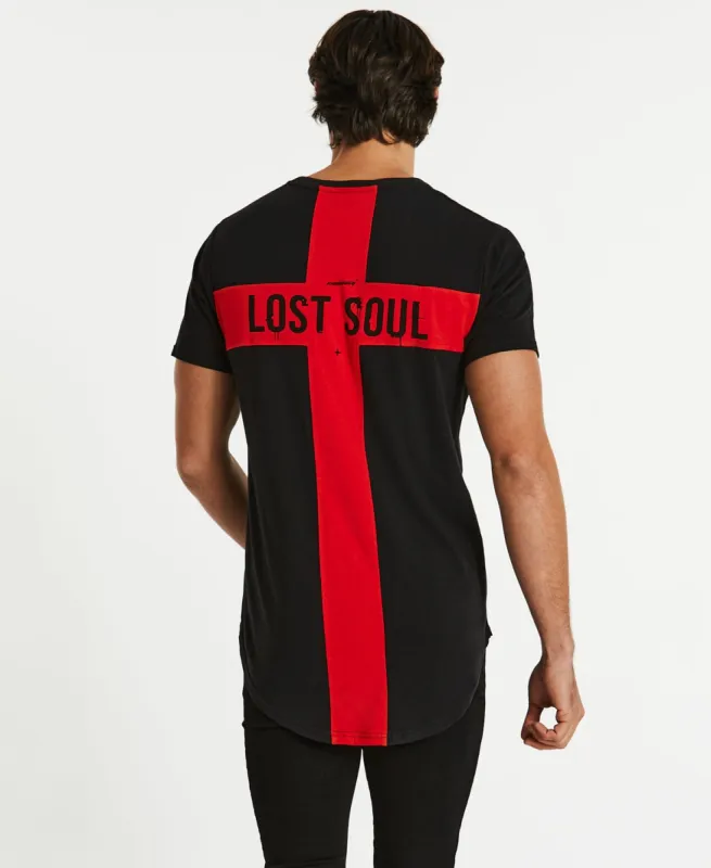 Capacity Dual Curved T-Shirt Jet Black sold by Neverland