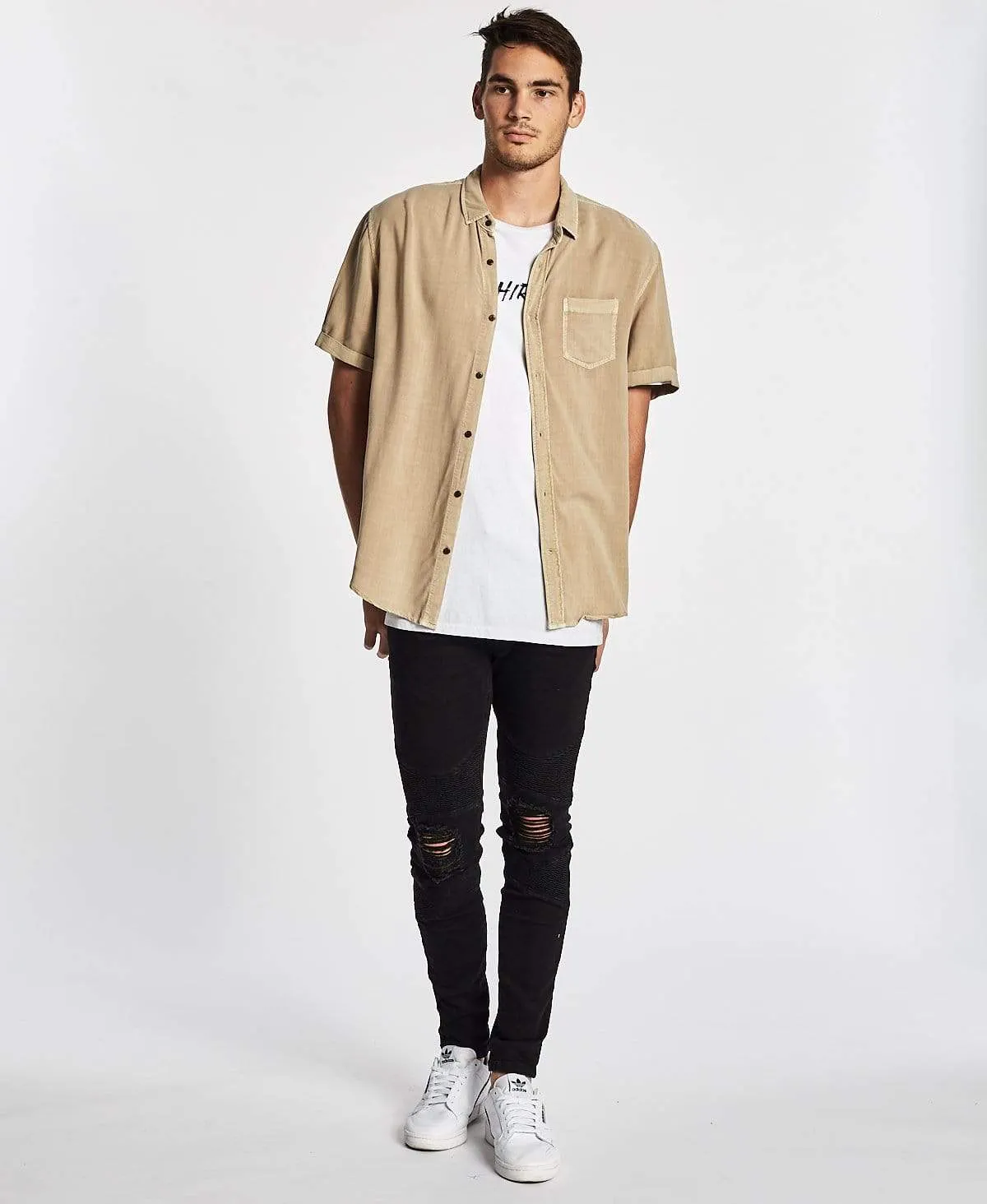 Short Sleeve Shirt Pigment Sand sold by Neverland product image thumbnail 4