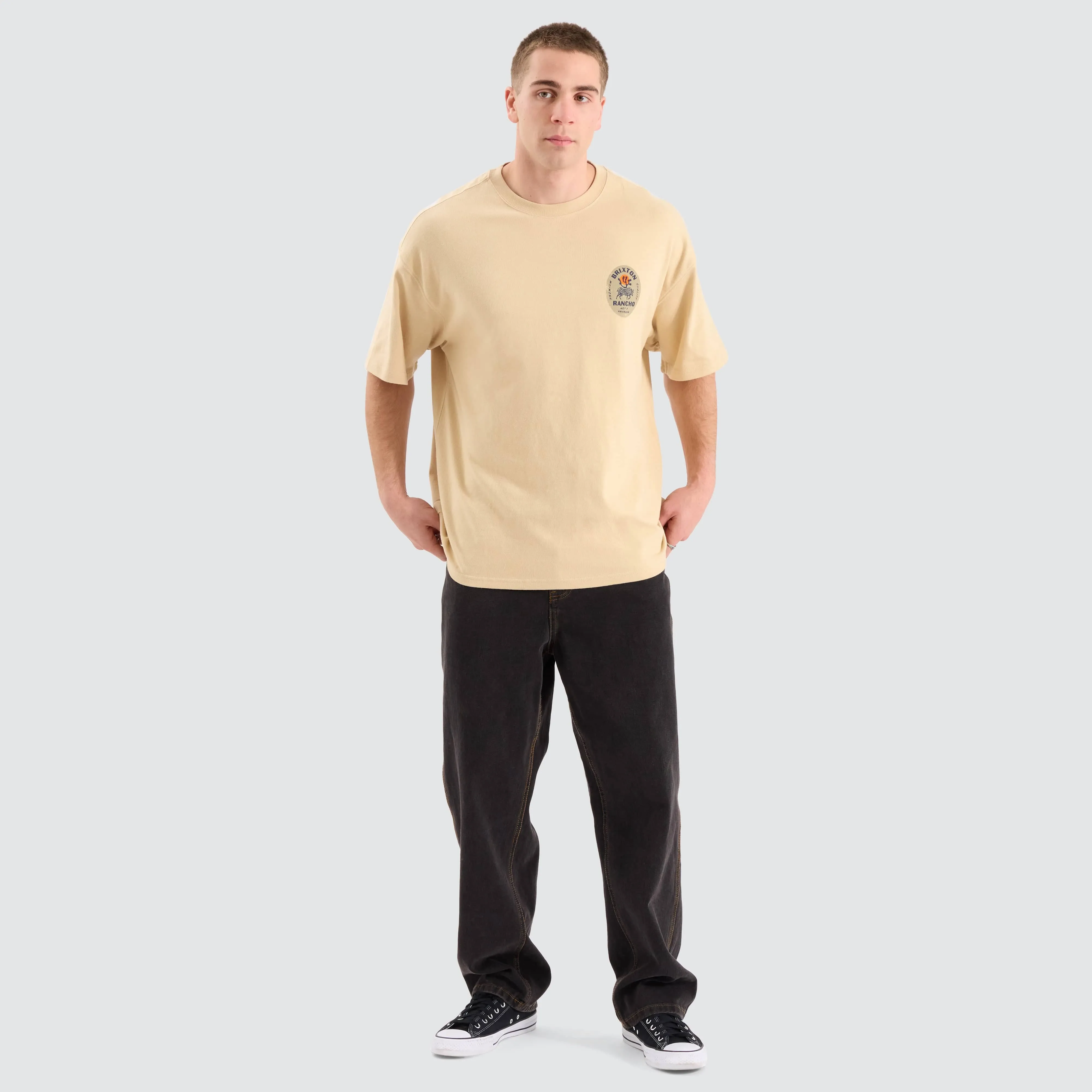 Rancho Heavyweight Tee Neutral sold by Neverland product image thumbnail 5