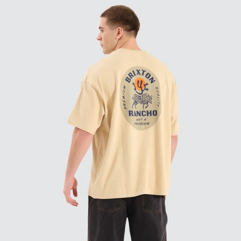 Rancho Heavyweight Tee Neutral sold by Neverland