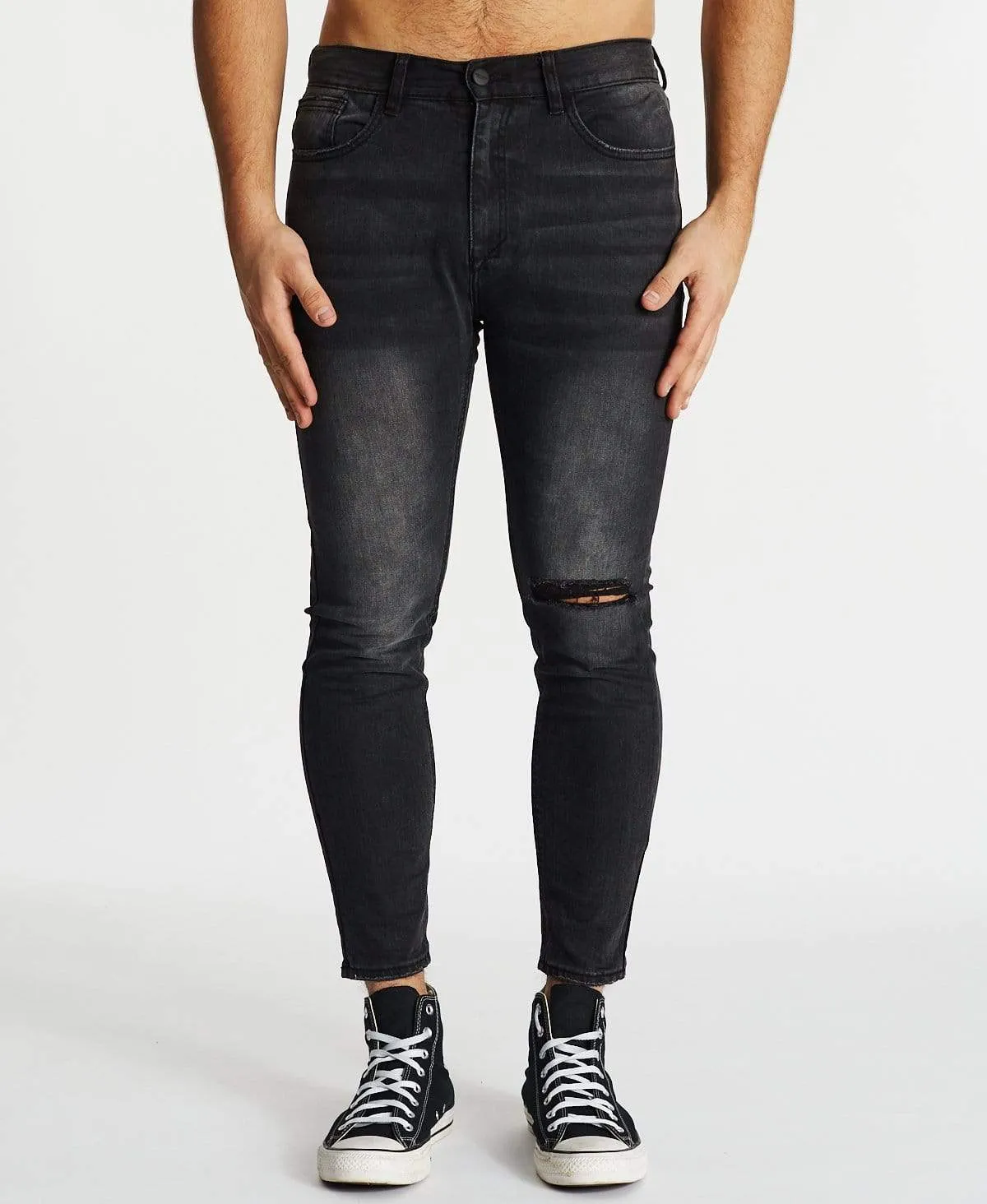Patrol Cropped Carrot Jean Asphalt sold by Neverland product image thumbnail 2