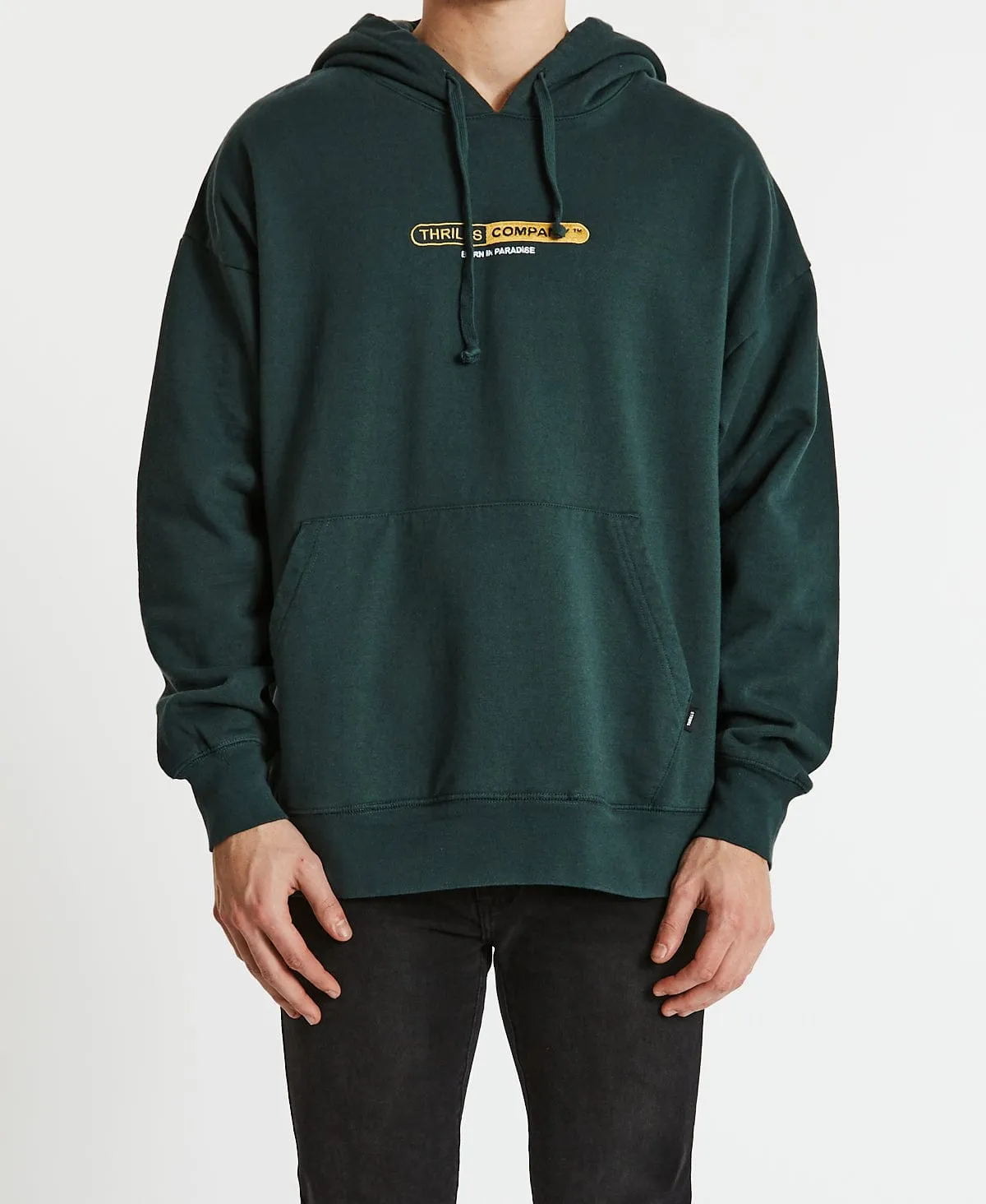 League Slouch Pull On Hoodie Deep Forest sold by Neverland