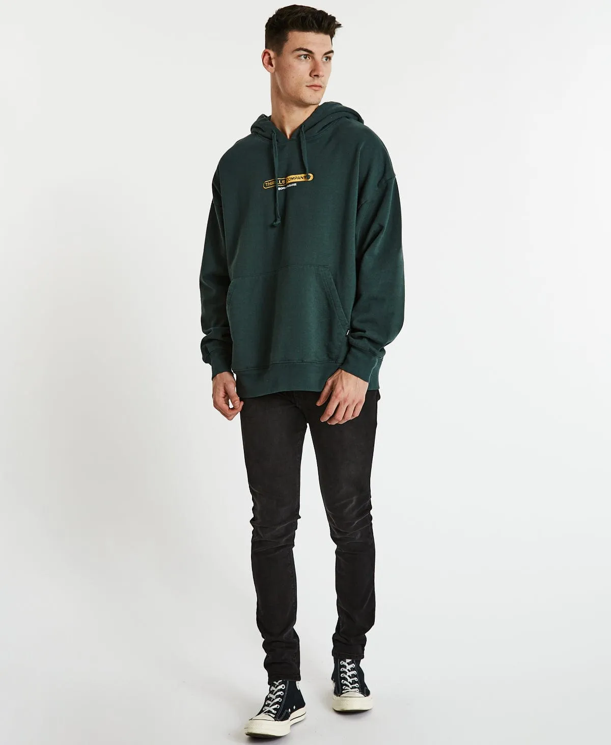 League Slouch Pull On Hoodie Deep Forest sold by Neverland product image thumbnail 4