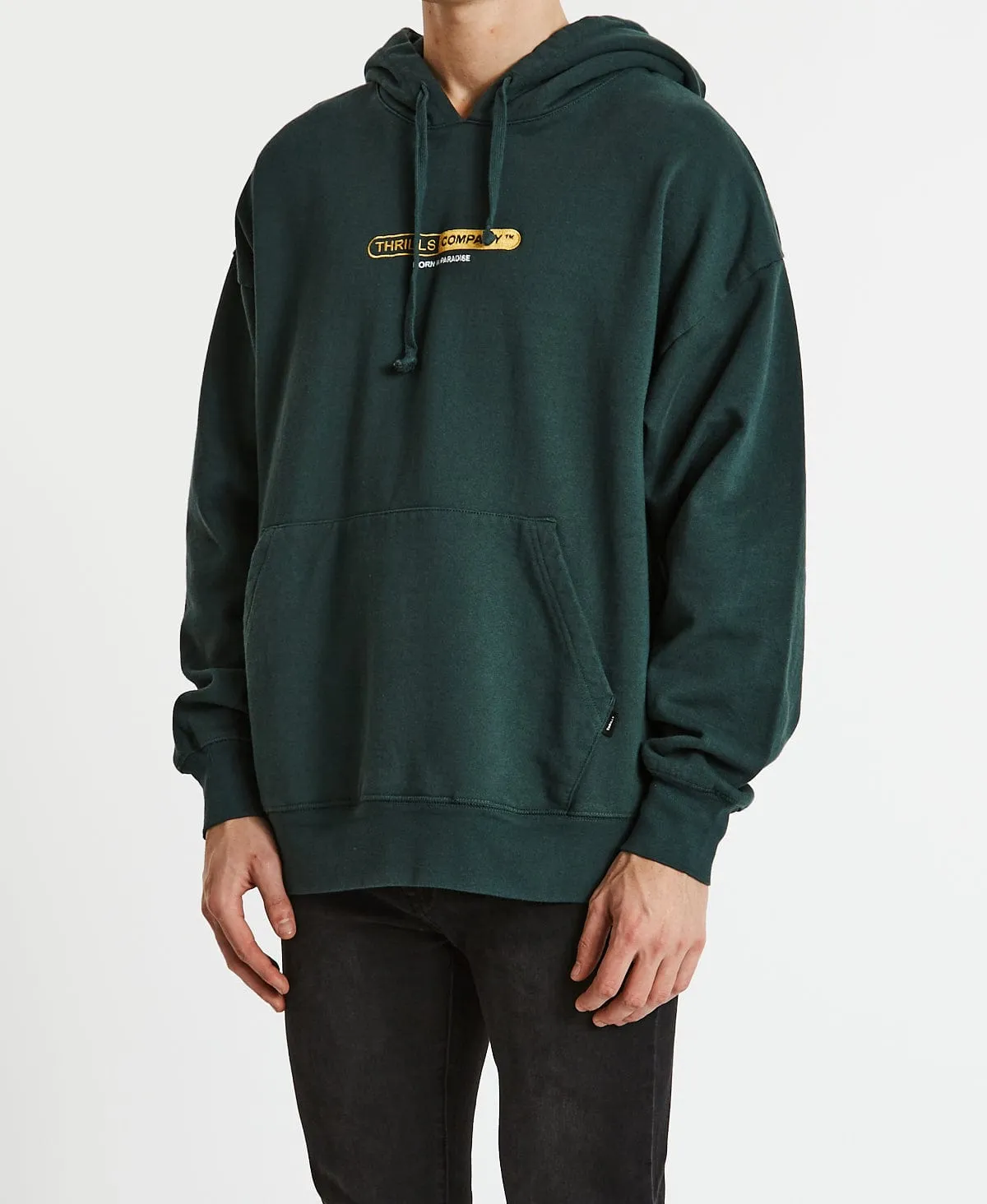 League Slouch Pull On Hoodie Deep Forest sold by Neverland product image thumbnail 3