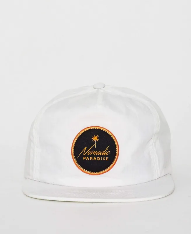 Welcome To Paradise Cap White sold by Neverland