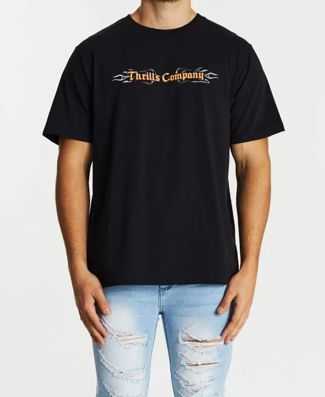 Strange Days Merch Fit T-Shirt Washed Black sold by Neverland