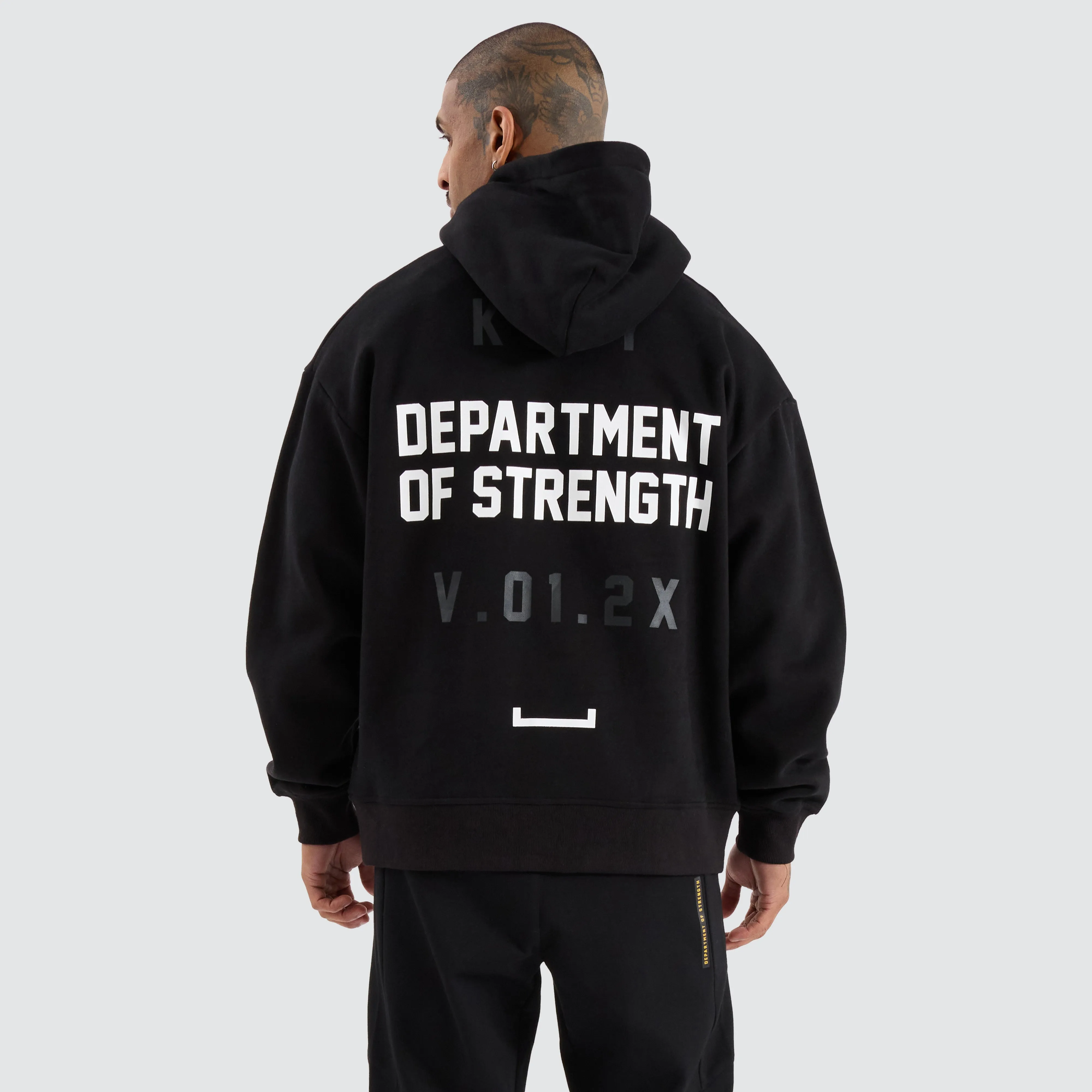 Force Relaxed Hoodie Jet Black sold by Neverland