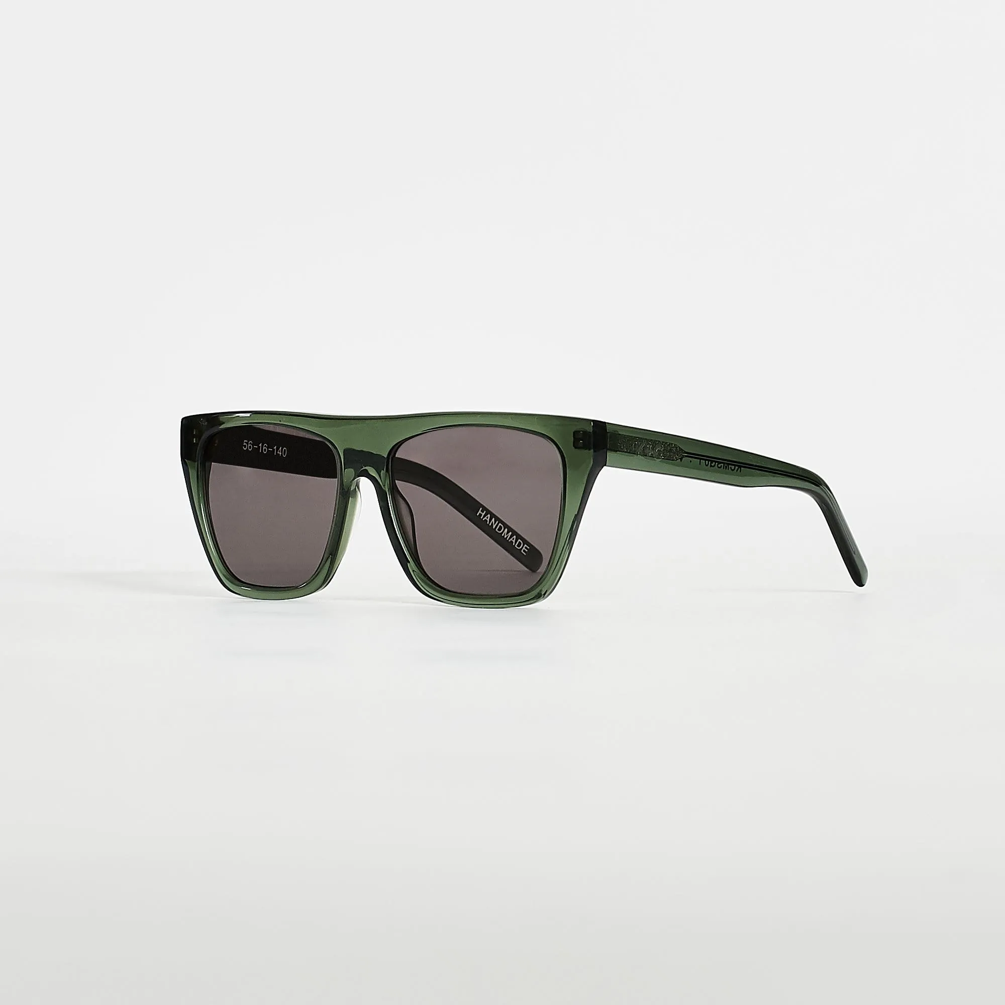 Villain Acetate Sunglasses Transparent Green sold by Neverland product image thumbnail 2