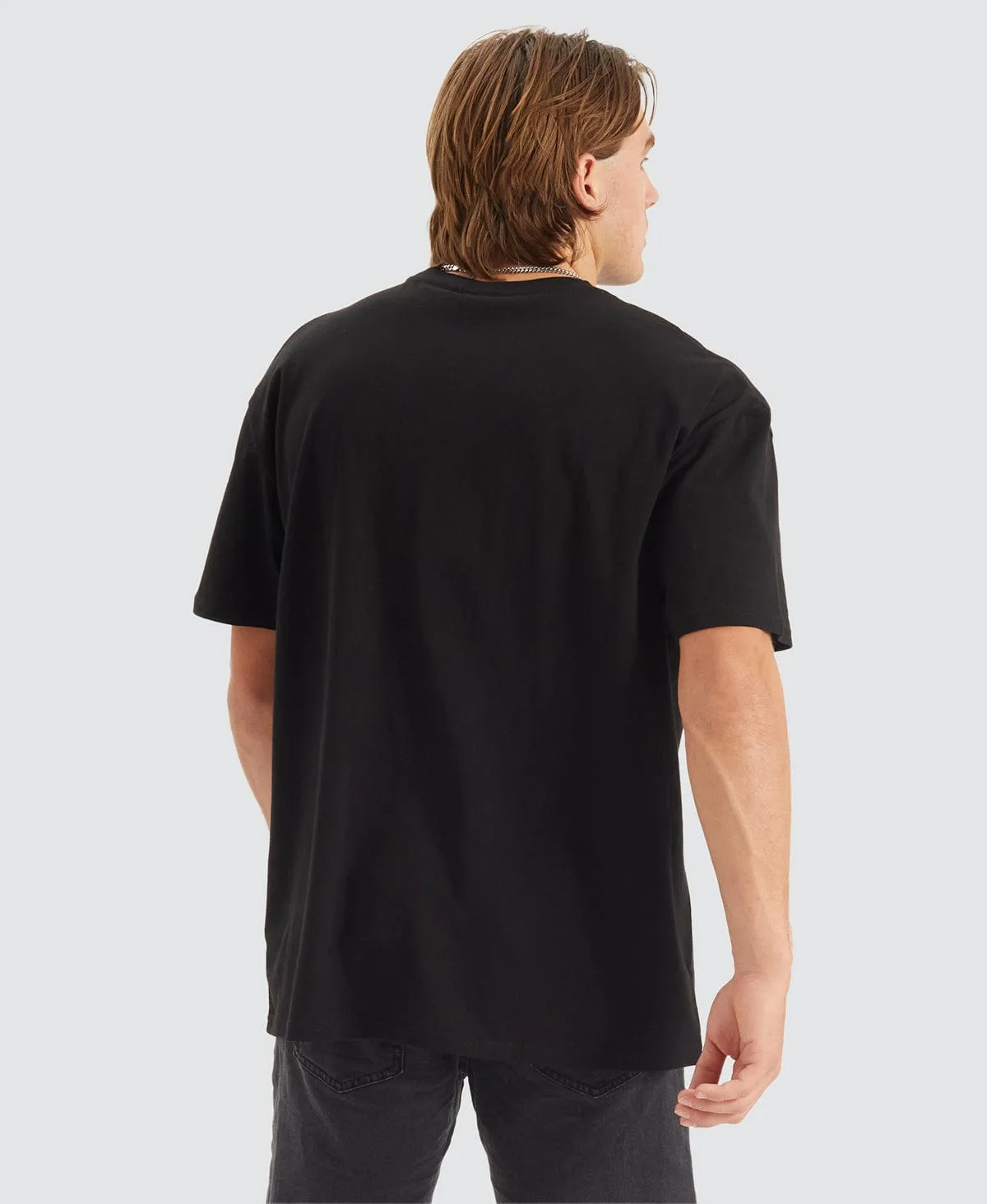 Anarchy Box Fit T-Shirt Black sold by Neverland product image thumbnail 2