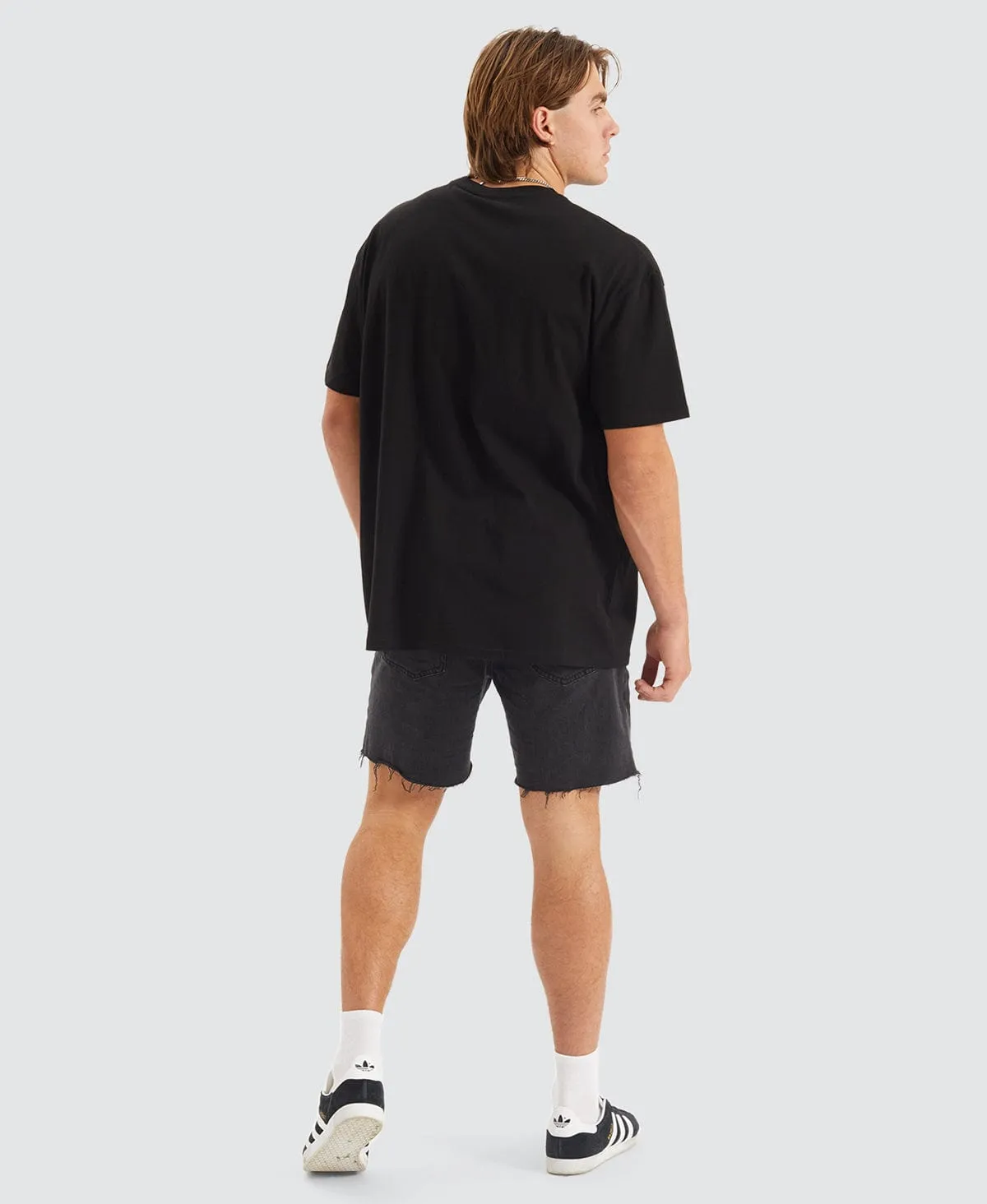 Anarchy Box Fit T-Shirt Black sold by Neverland product image thumbnail 5