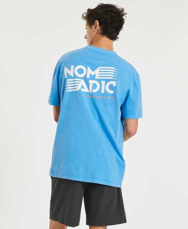 Elevation Relaxed T-Shirt Pigment Blue sold by Neverland
