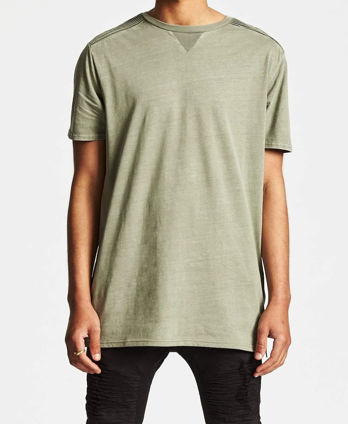 Silhouette T-Shirt Pigment Khaki sold by Neverland