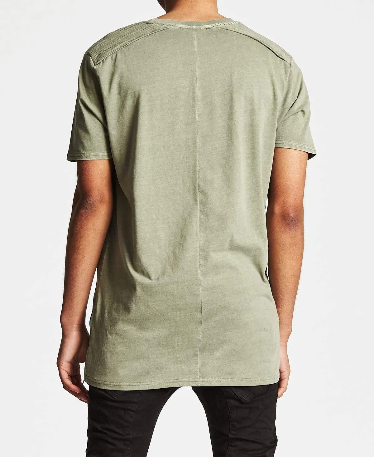 Silhouette T-Shirt Pigment Khaki sold by Neverland product image thumbnail 2