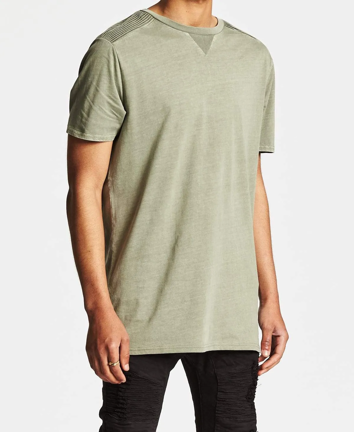 Silhouette T-Shirt Pigment Khaki sold by Neverland product image thumbnail 3
