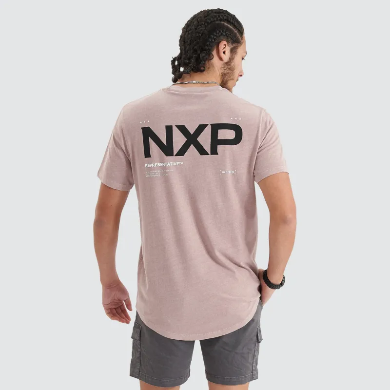 Delta Time Dual Curved Tee Pigment Etherea sold by Neverland
