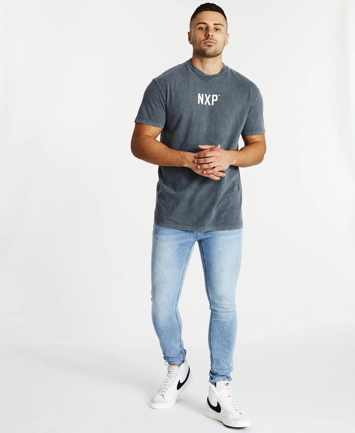 Lost Cause Relaxed T-Shirt Mineral Charcoal sold by Neverland product image thumbnail 4