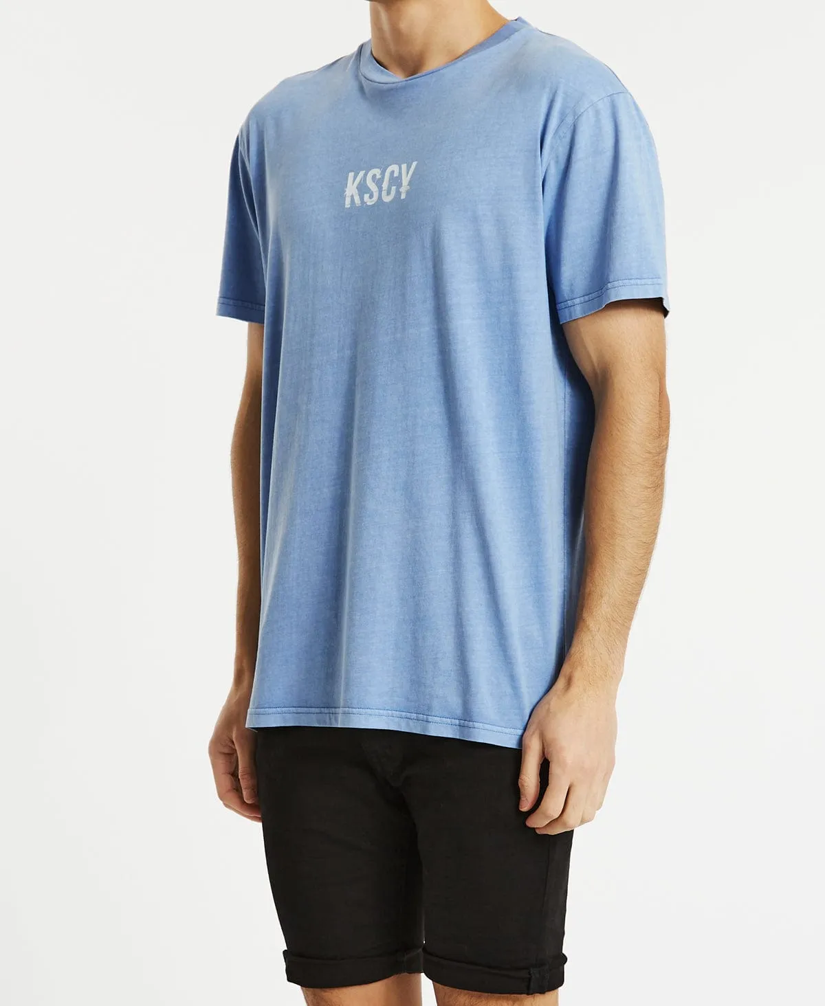 Twisted Relaxed T-Shirt Pigment Lavender sold by Neverland product image thumbnail 5