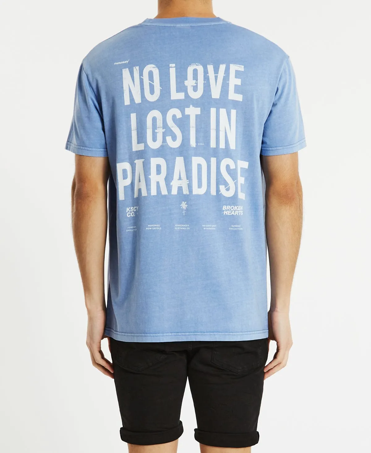 Twisted Relaxed T-Shirt Pigment Lavender sold by Neverland product image thumbnail 3