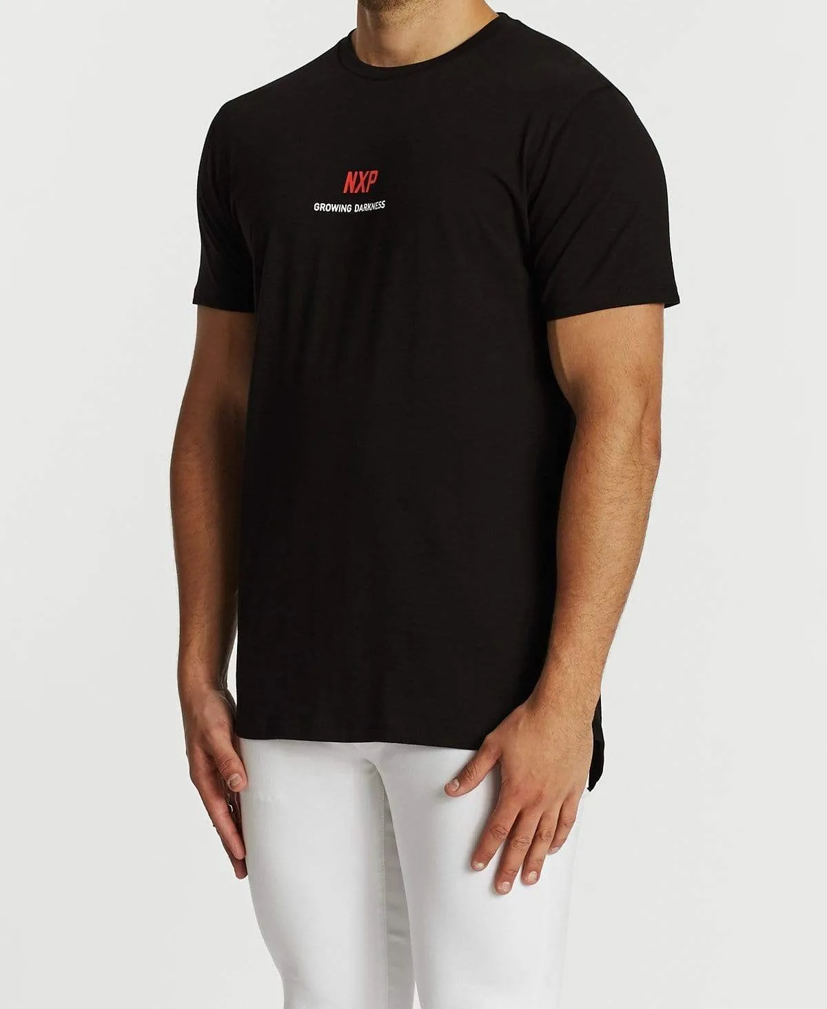 Darkness Cape Back T-Shirt Jet Black sold by Neverland product image thumbnail 3