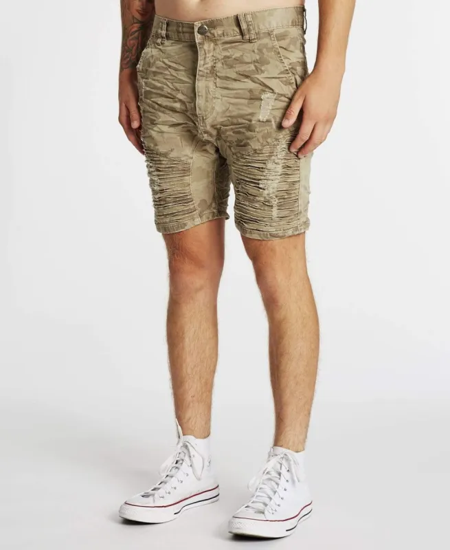 Destroyer Shorts Sandstorm Camo sold by Neverland