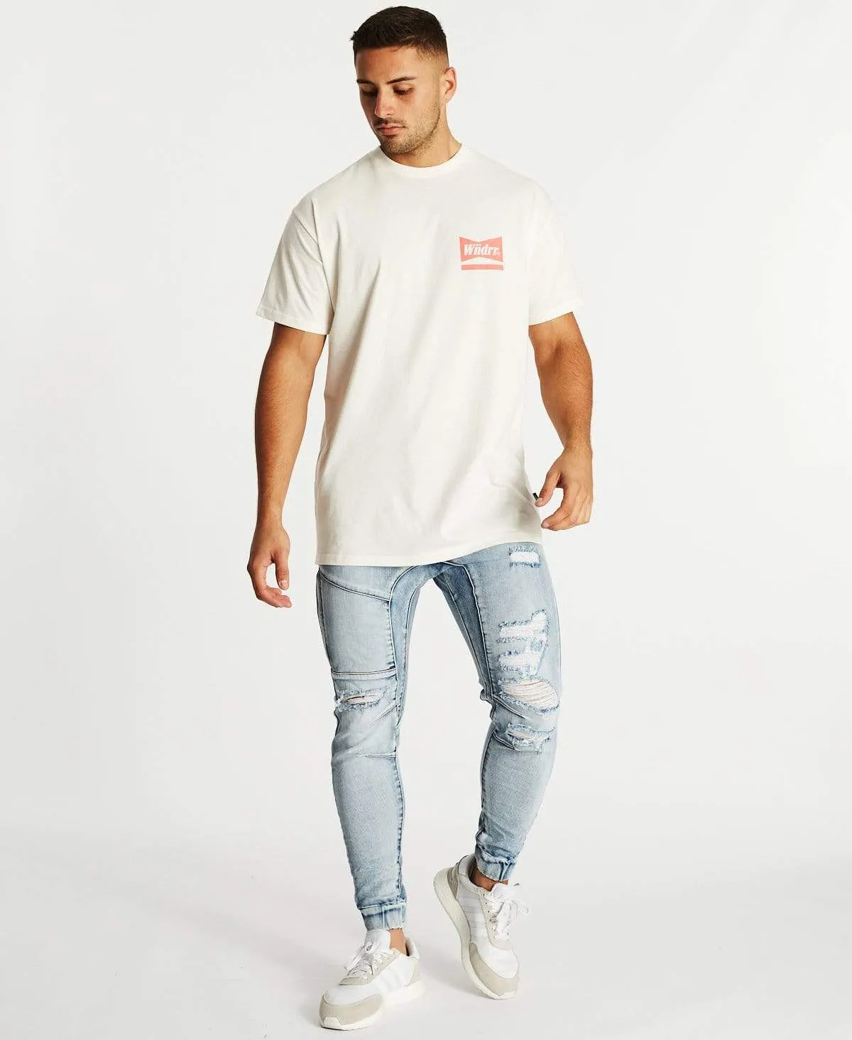 Chadwick Custom Fit T-Shirt Off White sold by Neverland product image thumbnail 4