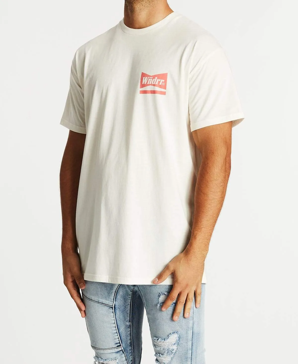 Chadwick Custom Fit T-Shirt Off White sold by Neverland product image thumbnail 3