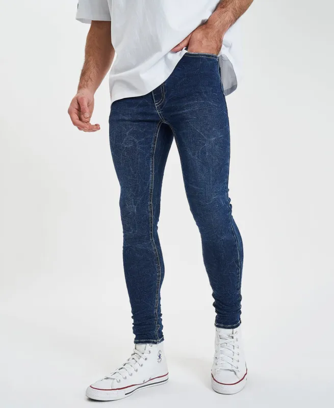 Saint Ultrastretch Jeans Nantes Blue sold by Neverland