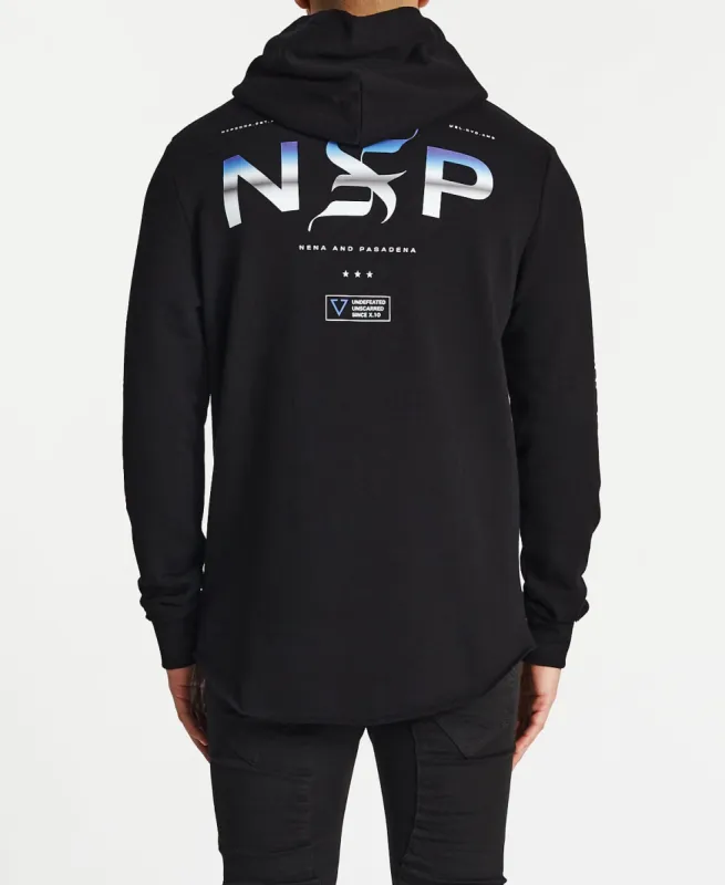 Prey Dual Curved Hoodie Jet Black sold by Neverland