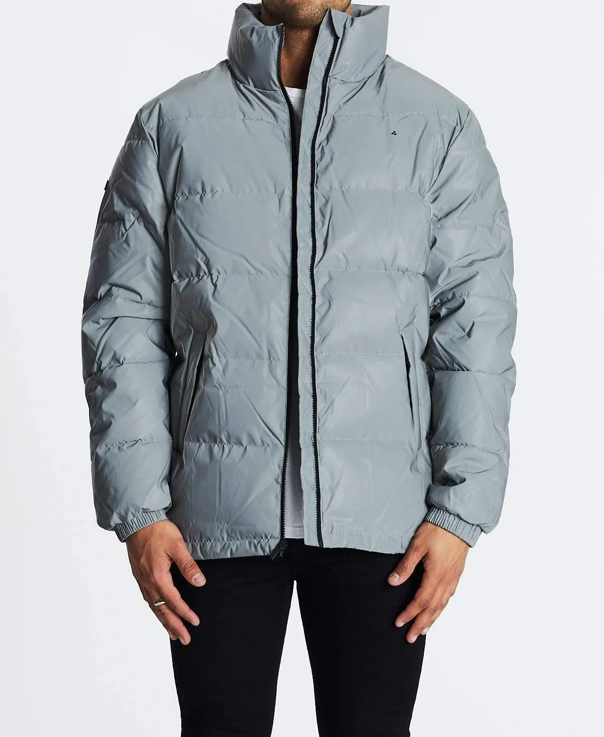 Track Puffer Jacket Reflective sold by Neverland