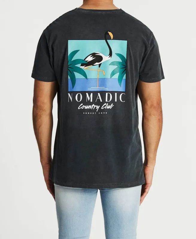 Tropics Standard T-Shirt Pigment Asphalt sold by Neverland