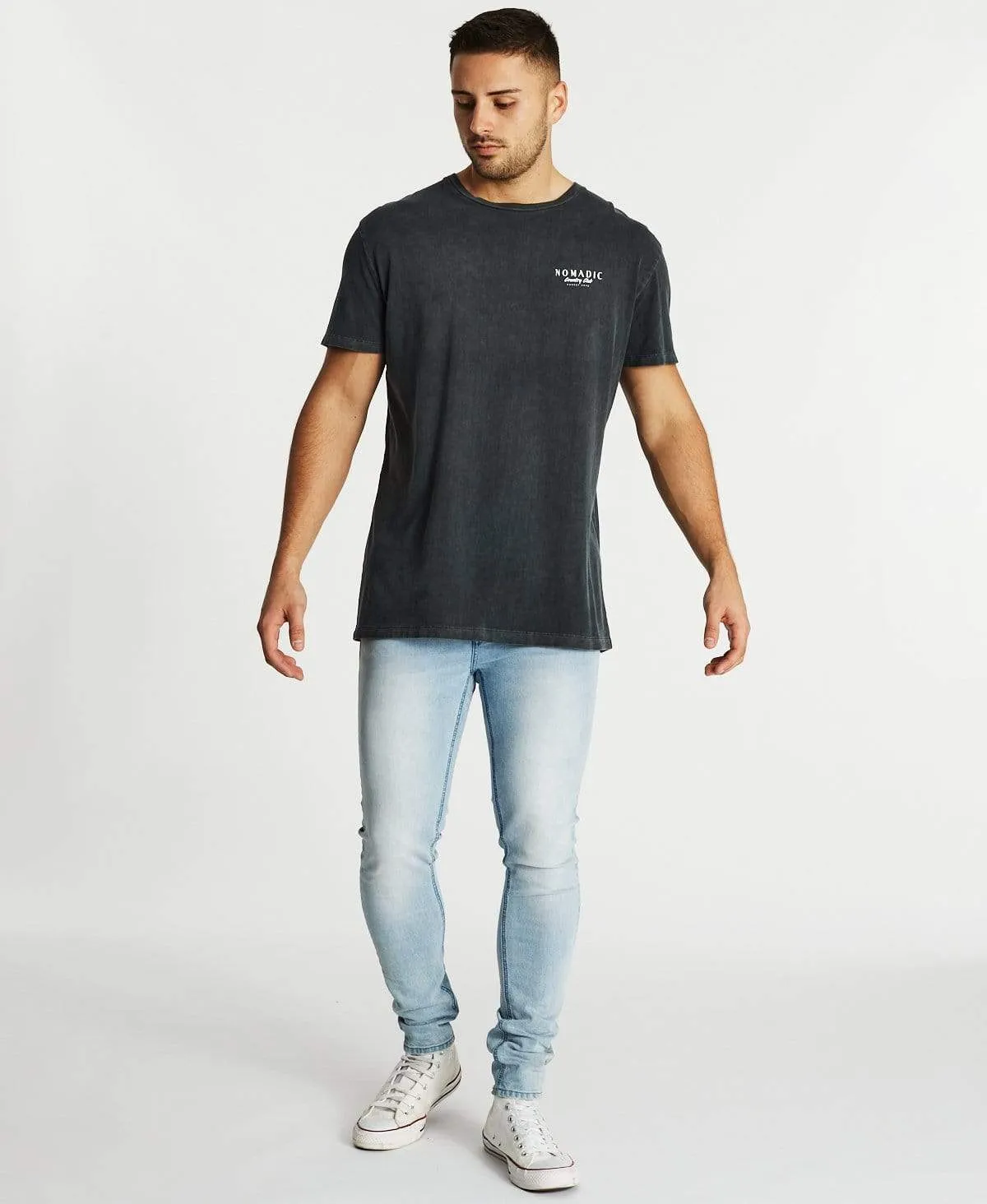 Tropics Standard T-Shirt Pigment Asphalt sold by Neverland product image thumbnail 4