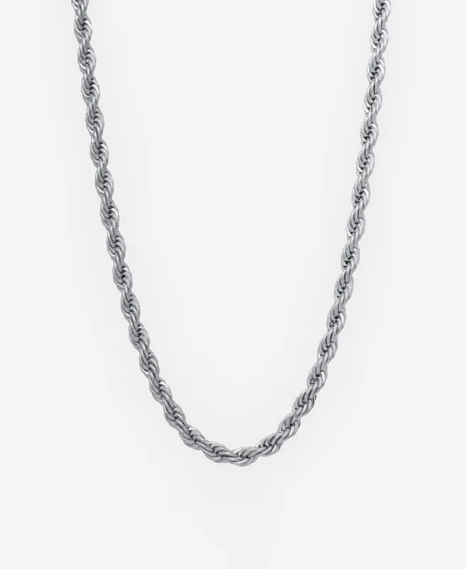 Rope Chain Necklace 4mm sold by Neverland
