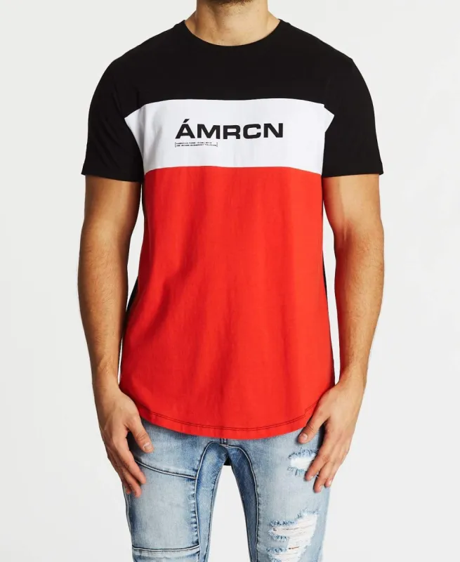 Precieux Dual Curved T-Shirt Jet Black sold by Neverland