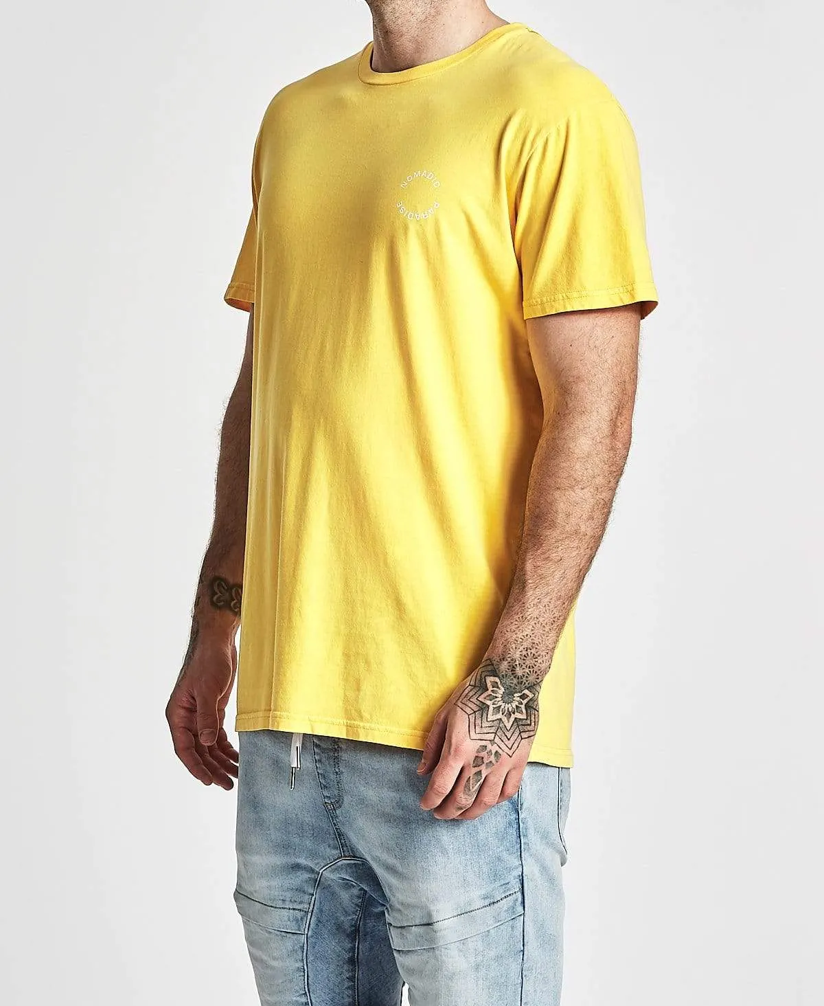 Maui Relaxed Fit T-Shirt Lemon Drop sold by Neverland product image thumbnail 3