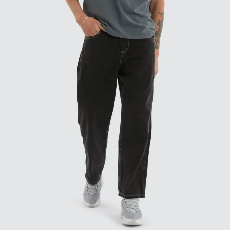 Big Slacker Denim Jean Aged Black sold by Neverland