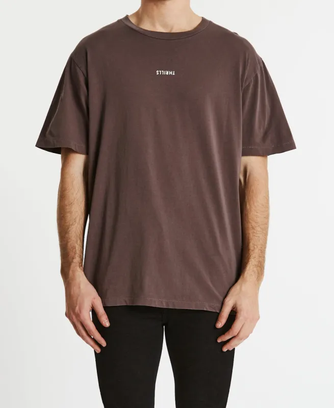 Minimal Thrills Merch Fit T-Shirt Plum sold by Neverland